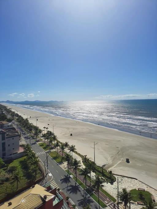 Apartamento Frente Para O Mar 6 Pessoas Com Estacionamento Praia Grande  Eksteriør bilde